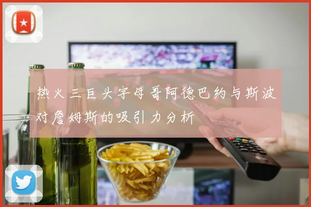 热火三巨头字母哥阿德巴约与斯波对詹姆斯的吸引力分析